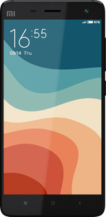 2D пластиковый чехол В стиле ретро с волнами для Xiaomi Mi4 - 6531t-163 изображение 