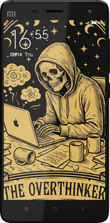 2D пластиковый чехол The Overthinker для Xiaomi Mi4 - 6774t-163 изображение 