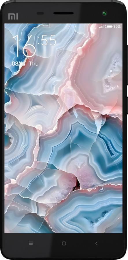 2D пластиковый чехол Мрамор для Xiaomi Mi4 - 6306t-163 изображение 