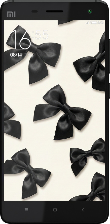 2D пластиковий чехол Dark Coquette для Xiaomi Mi4 - 6765t-163 изображение 