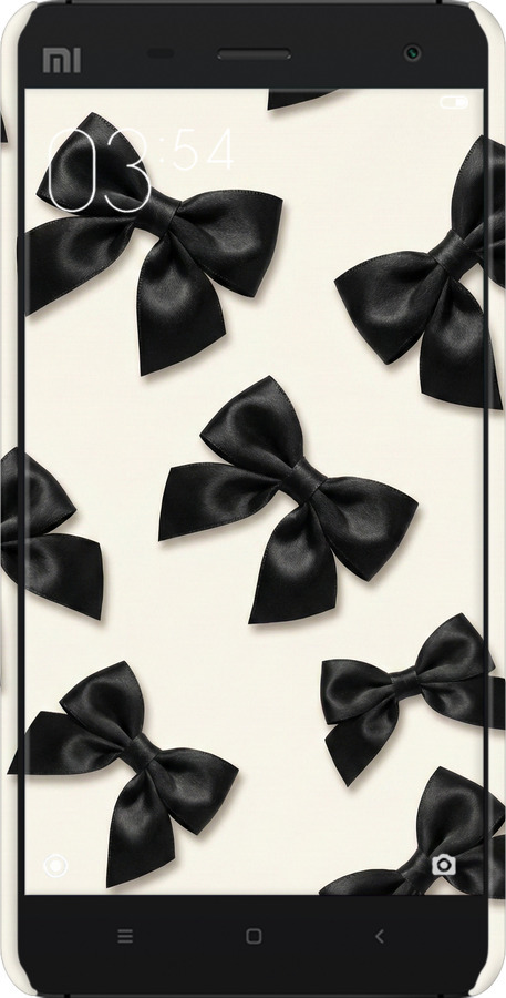 3D пластиковий матовий чехол Dark Coquette для Xiaomi Mi4c - 6765m-178 изображение 