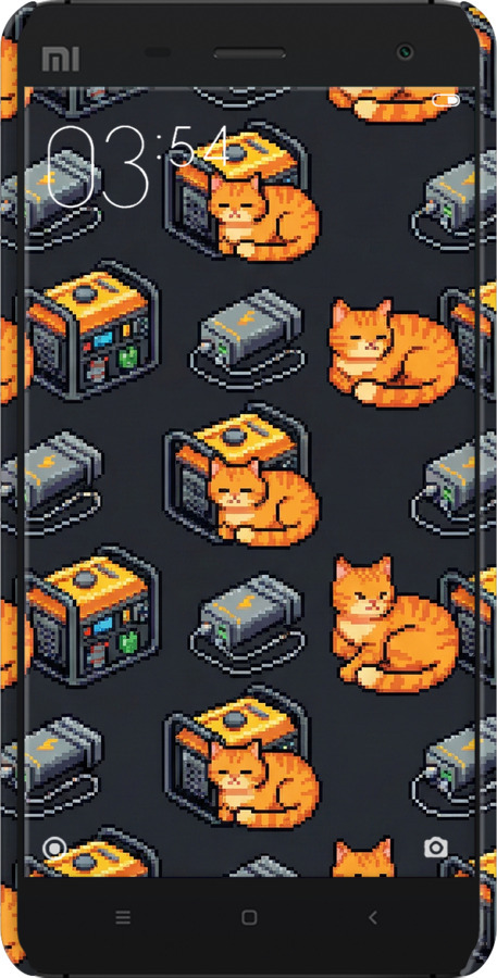 3D пластиковый матовый чехол Autonomous Zone для Xiaomi Mi4c - 6771m-178 изображение 