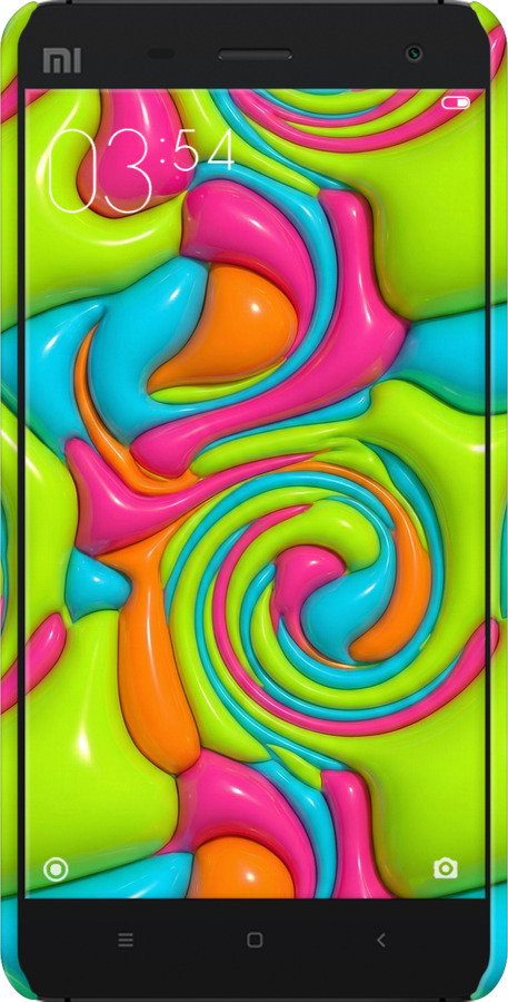 3D пластиковий матовий чехол Y2K Jelly Dream для Xiaomi Mi4i - 6780m-177 изображение 