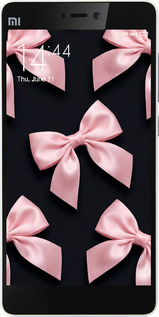 2D пластиковий чехол Coquette Ribbons Dark Coquette для Xiaomi Mi4c - 6767t-178 изображение 