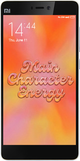 2D пластиковый чехол Aura Gradient Main Character Energy Aesthetic Y2K для Xiaomi Mi4c - 6783t-178 изображение 