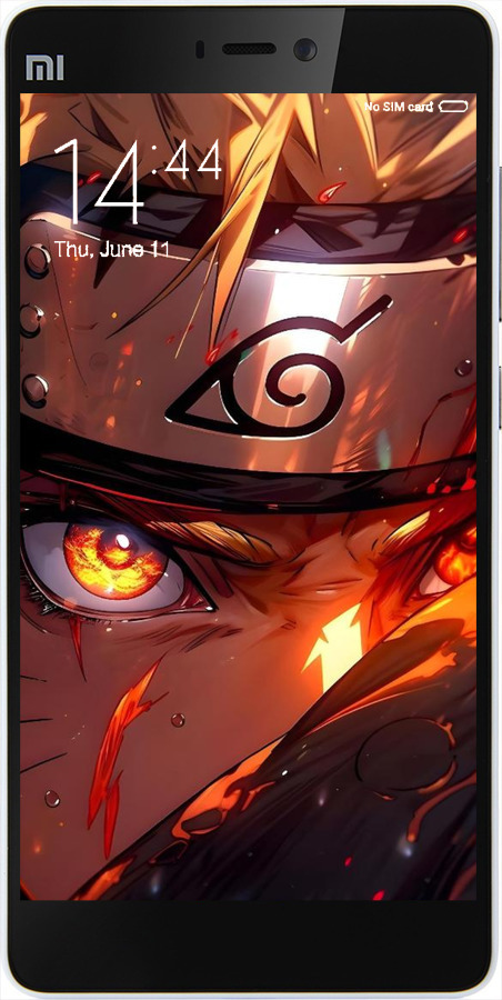 2D пластиковый чехол Наруто для Xiaomi Mi4i - 6277t-177 изображение 