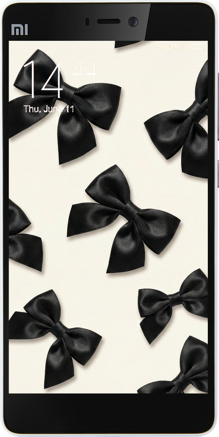 Силиконовый чехол Dark Coquette для Xiaomi Mi4i - 6765u-177 изображение 