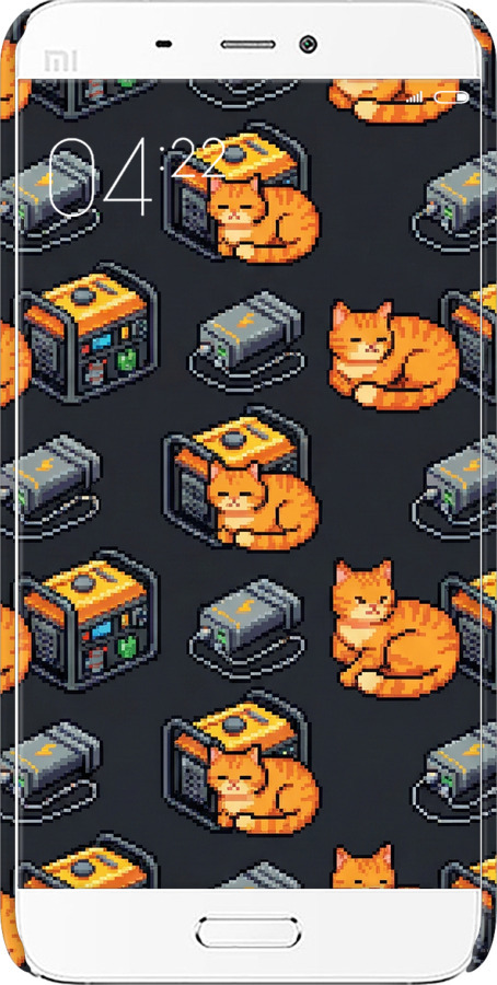 3D пластиковый глянцевый чехол Autonomous Zone для Xiaomi Mi5 - 6771c-180 изображение 