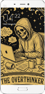 2D пластиковый чехол The Overthinker для Xiaomi Mi5 - 6774t-180 изображение 