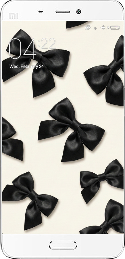 Силіконовий чехол Dark Coquette для Xiaomi Mi5 - 6765u-180 изображение 