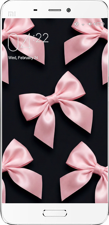 2D пластиковый чехол Coquette Ribbons Dark Coquette для Xiaomi Mi5 - 6767t-180 изображение 