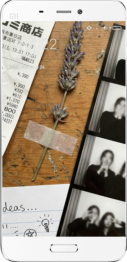 2D пластиковий чехол Aesthetic Scrapbook Collage для Xiaomi Mi5 - 6773t-180 изображение 