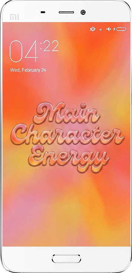 2D пластиковый чехол Aura Gradient Main Character Energy Aesthetic Y2K для Xiaomi Mi5 - 6783t-180 изображение 