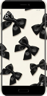 3D пластиковый матовый чехол Dark Coquette для Xiaomi Mi5c - 6765m-820 изображение 