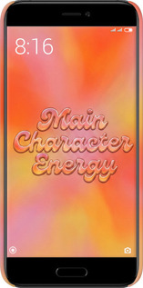 3D пластиковый матовый чехол Aura Gradient Main Character Energy Aesthetic Y2K для Xiaomi Mi5c - 6783m-820 изображение 
