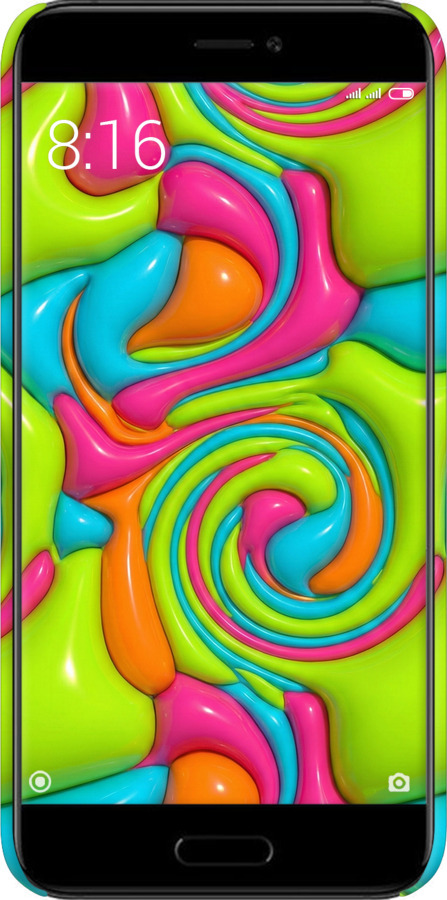 3D пластиковый матовый чехол Y2K Jelly Dream для Xiaomi Mi5c - 6780m-820 изображение 