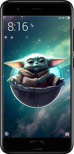 Силіконовий чехол Малышь йода для Xiaomi Mi6 - 6294u-965 изображение 