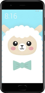 Силиконовый чехол Милый барашек для Xiaomi Mi6 - 6355u-965 изображение 