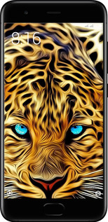 2D пластиковый чехол Леопард для Xiaomi Mi6 - 6611t-965 изображение 