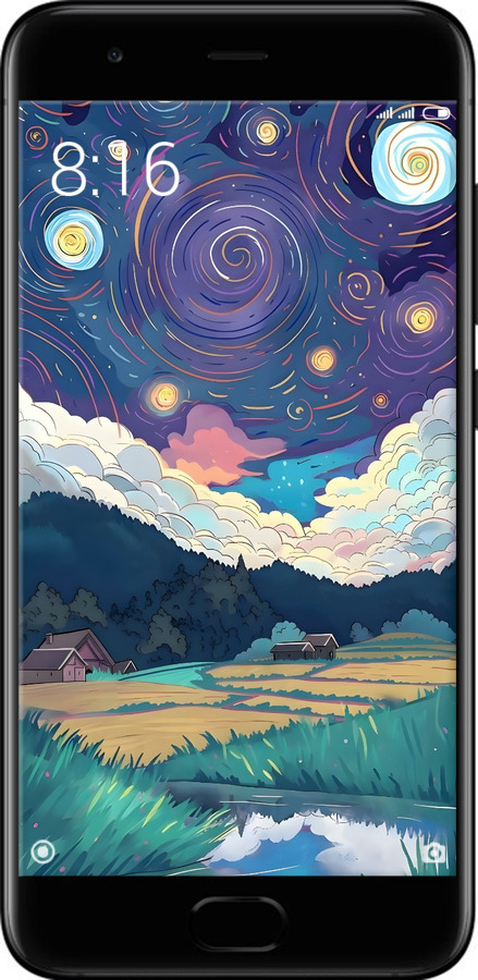 2D пластиковий чехол Креативний арт для Xiaomi Mi6 - 6322t-965 изображение 