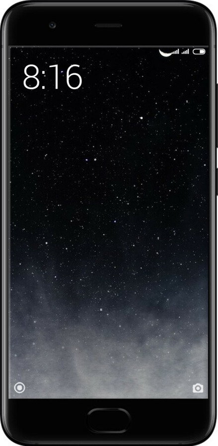 2D пластиковый чехол Сині хмари, Синій місяць для Xiaomi Mi6 - 6396t-965 изображение 