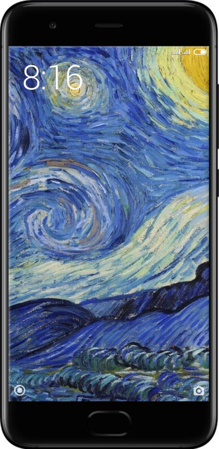Силиконовый чехол «Звездная ночь» Винсента Ван Гога для Xiaomi Mi6 - 6433u-965 изображение 