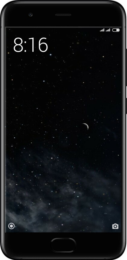 2D пластиковый чехол Ночное небо для Xiaomi Mi6 - 6451t-965 изображение 