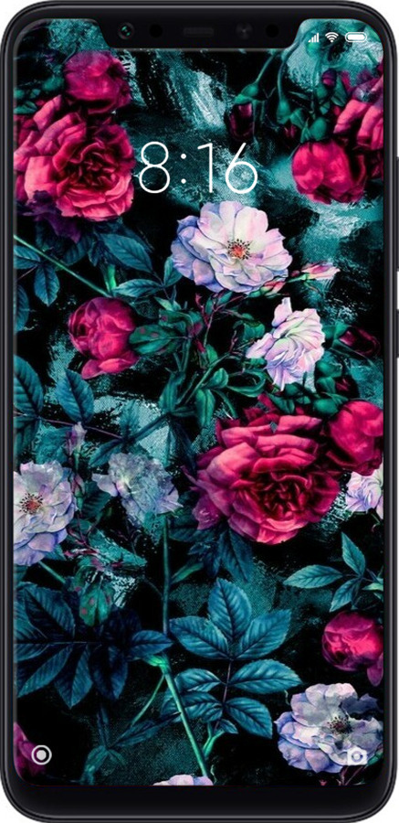 TPU чехол Сад та троянди для Xiaomi Mi8 - 6483b-1499 изображение 