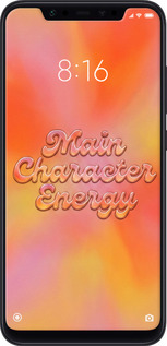 2D пластиковый чехол Aura Gradient Main Character Energy Aesthetic Y2K для Xiaomi Mi8 - 6783t-1499 изображение 