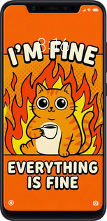 Силиконовый чехол Funny Cat для Xiaomi Mi8 - 6786u-1499 изображение 