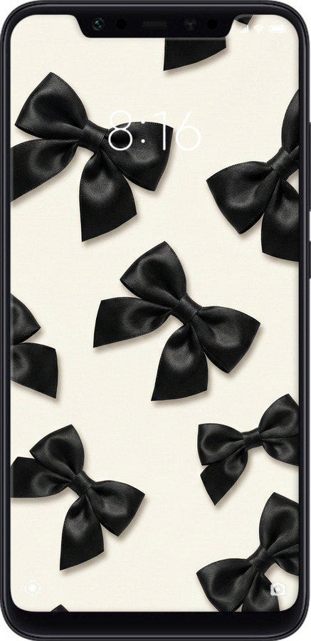 Силіконовий чехол Dark Coquette для Xiaomi Mi8 - 6765u-1499 изображение 