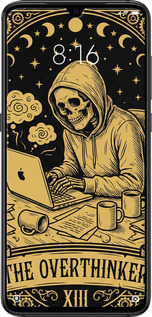 TPU чехол The Overthinker для Xiaomi Mi9 - 6774b-1648 изображение 