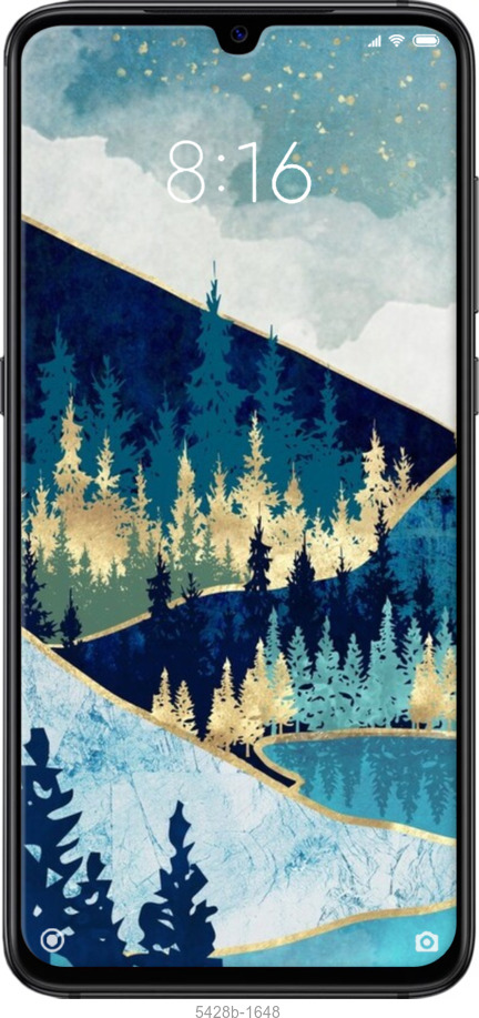 TPU чехол № 5428 для Xiaomi Mi9 - 5428b-1648 изображение 