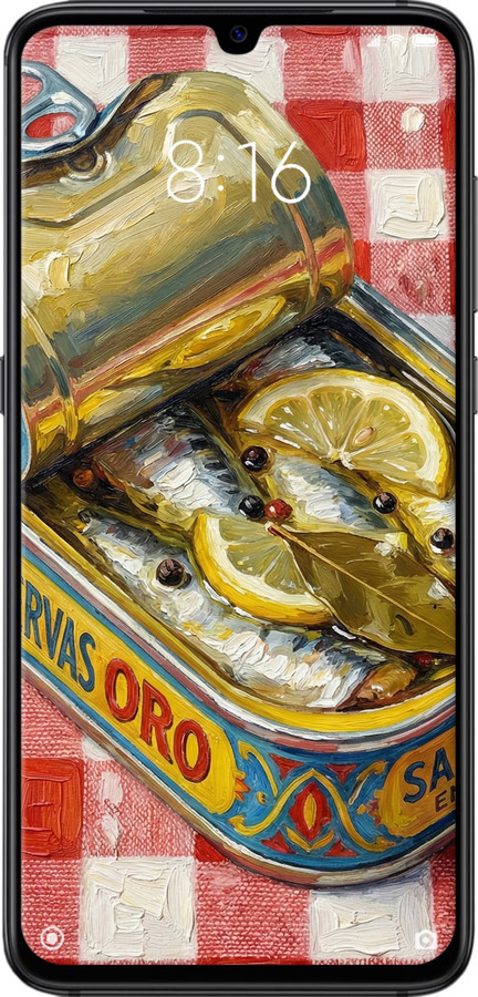 TPU чехол Vintage Sardine Tin Phone для Xiaomi Mi9 - 6772b-1648 изображение 