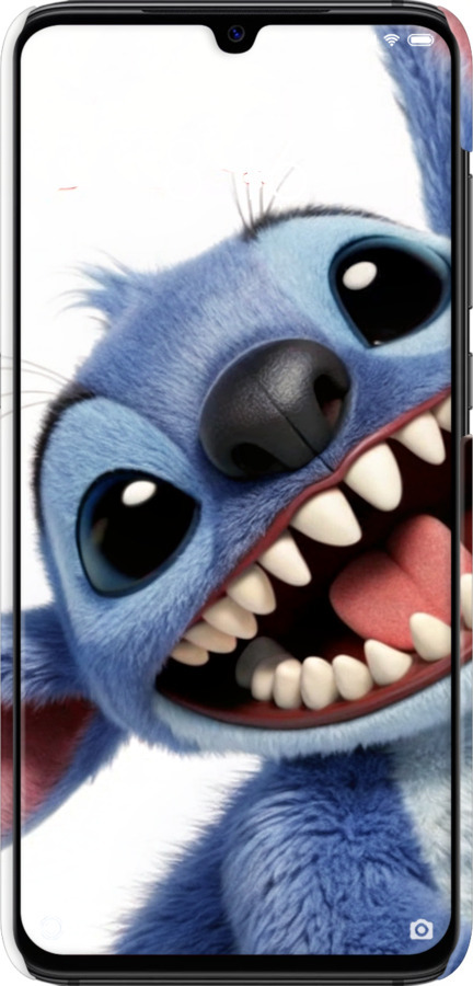3D пластиковый матовый чехол Стич для Xiaomi Mi9 - 6684m-1648 изображение 