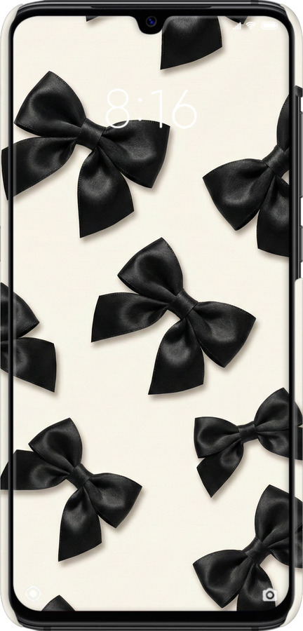 3D пластиковий матовий чехол Dark Coquette для Xiaomi Mi9 - 6765m-1648 изображение 