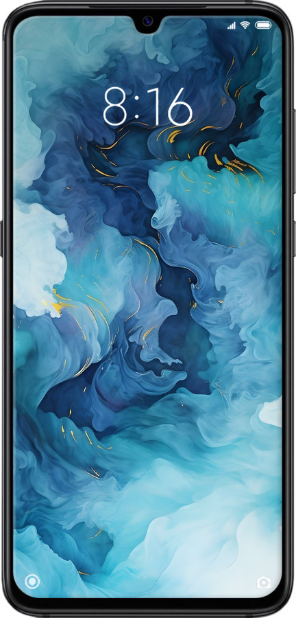 2D пластиковый чехол Акварель для Xiaomi Mi9 - 6320t-1648 изображение 