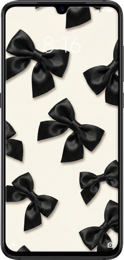 2D пластиковий чехол Dark Coquette для Xiaomi Mi9 - 6765t-1648 изображение 