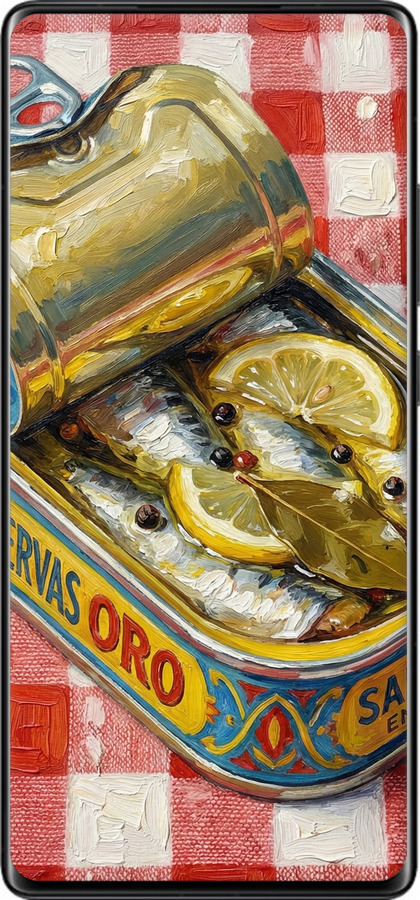 Силіконовий чехол Vintage Sardine Tin Phone для Xiaomi Mix 4 - 6772u-2475 изображение 