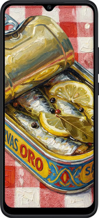 TPU чехол Vintage Sardine Tin Phone для Xiaomi Poco C40 - 6772b-2701 изображение 