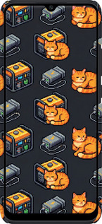 3D пластиковый матовый чехол Autonomous Zone для Xiaomi Poco C40 - 6771m-2701 изображение 