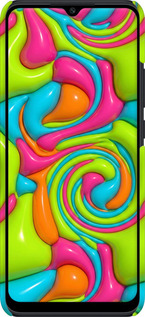 3D пластиковий матовий чехол Y2K Jelly Dream для Xiaomi Poco C40 - 6780m-2701 изображение 