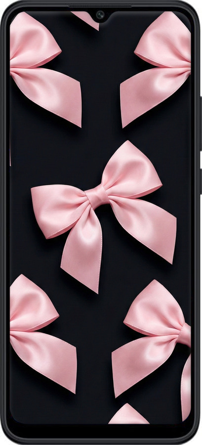 Силиконовый чехол Coquette Ribbons Dark Coquette для Xiaomi Poco C40 - 6767u-2701 изображение 