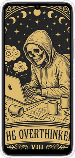 Силикон с усиленными углами чехол The Overthinker для Xiaomi Poco C65 - 6774sp-3447 изображение 