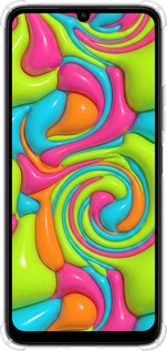 Силикон с усиленными углами чехол Y2K Jelly Dream для Xiaomi Poco C65 - 6780sp-3447 изображение 