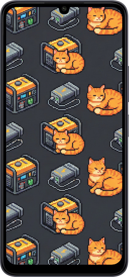 Силиконовый чехол Autonomous Zone для Xiaomi Redmi 13C - 6771u-3410 изображение 