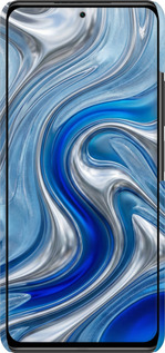 3D пластиковый матовый чехол Liquid Chrome для Xiaomi Mi 11i - 6781m-3935 изображение 