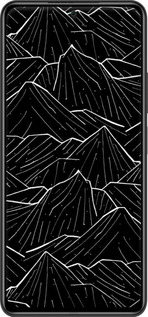 2D пластиковый чехол С изображением Темных гор для Xiaomi Mi 11i - 6489t-3935 изображение 