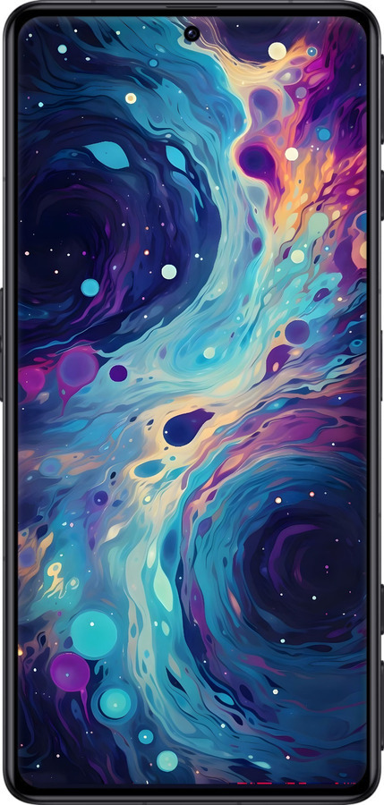 TPU чехол Арт акварель для Xiaomi Poco F4 GT - 6329b-2958 изображение 