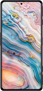 Силиконовый чехол Мрамор красивый для Xiaomi Poco F4 GT - 6376u-2958 изображение 